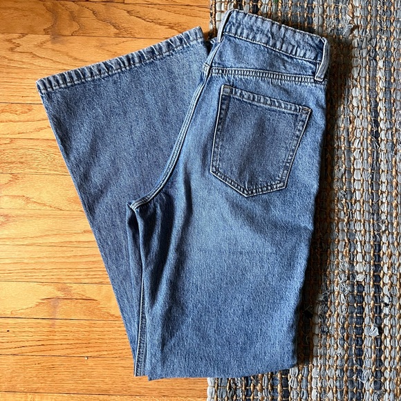 Garage Highwaisted 70s Patch Pocket Blue Jeans Size 5 - Picture 6 of 6